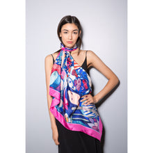 Load image into Gallery viewer, "ALICE" scarf in silk + 4 colors