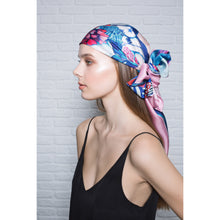 Load image into Gallery viewer, "ALICE" scarf in silk + 4 colors