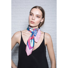 Load image into Gallery viewer, "ALICE" scarf in silk + 4 colors