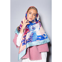 Load image into Gallery viewer, "ALICE" scarf in silk + 4 colors