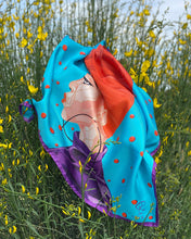 Load image into Gallery viewer, &quot;NAMIBIA&quot; scarf in silk + 3 colors
