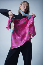 Load image into Gallery viewer, “DOLLS” scarf in silk + 3 colors
