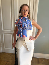 Load image into Gallery viewer, “CORALS” scarf, 90x90 cm, 100% twill silk
