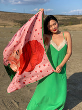 Load image into Gallery viewer, &quot;NAMIBIA&quot; scarf in silk + 3 colors

