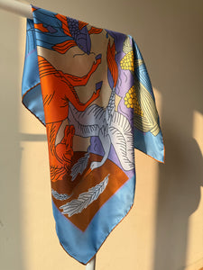 “ETERNAL SUMMER” SCARF in silk + 1 color