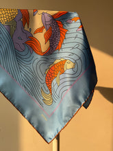 Load image into Gallery viewer, “ETERNAL SUMMER” scarf, 90x90 cm, 100% twill silk
