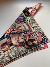 Load image into Gallery viewer, &quot;ALICE&quot; scarf in silk, hand rolled + 1 color
