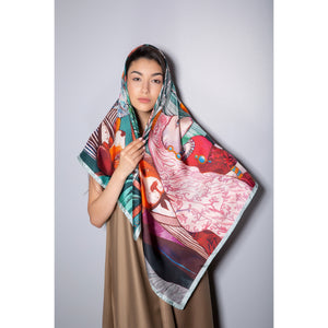 “OPERA” SCARF in silk + 2 colors