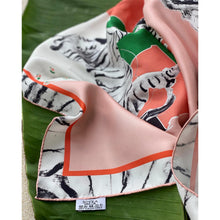 Load image into Gallery viewer, “SAVANNAH” SCARF in silk, hand rolled + 1 color
