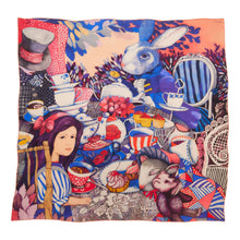 Load image into Gallery viewer, &quot;ALICE&quot; scarf in modal/silk, hand rolled +1 color
