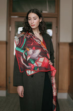 Load image into Gallery viewer, &quot;OPERA&quot; SCARF in wool/silk +1 color

