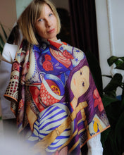 Load image into Gallery viewer, &quot;ALICE&quot; SCARF in wool/silk
