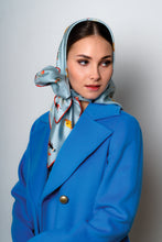 Load image into Gallery viewer, “FAIRYTALE” scarf in silk +1 color

