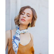 Load image into Gallery viewer, “SAVANNAH” SCARF in silk, hand rolled + 1 color
